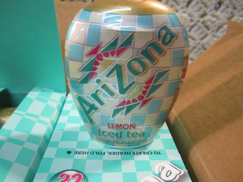 2 Boxes with 10 each Arizona Liquid...