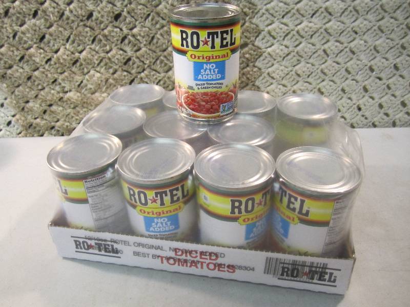 Case of 12 Cans Rotel Original Dice...