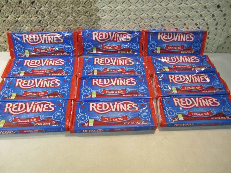 Lot of 12 Packs Red Vines Original ...