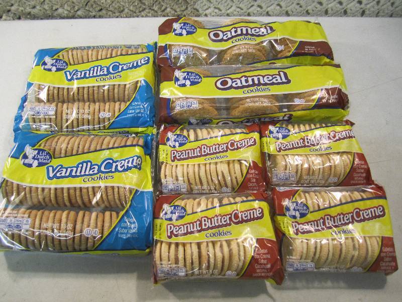 Mixed Lot of 8 Packs of Cookies Pea...