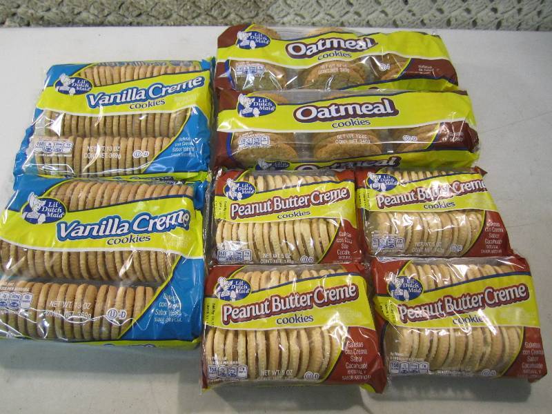 Mixed Lot of 8 Packs of Cookies Pea...