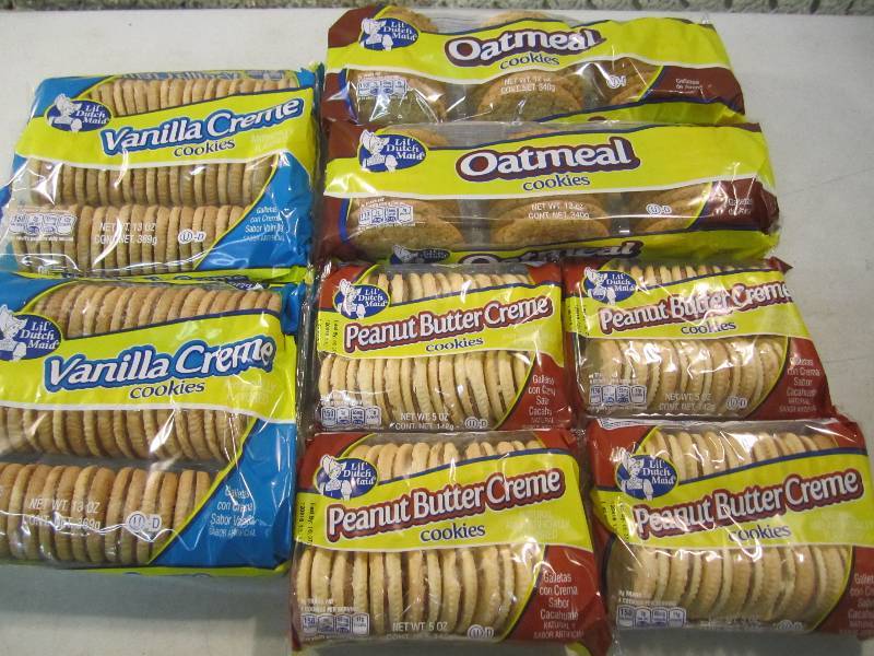 Mixed Lot of 8 Packs of Cookies Pea...