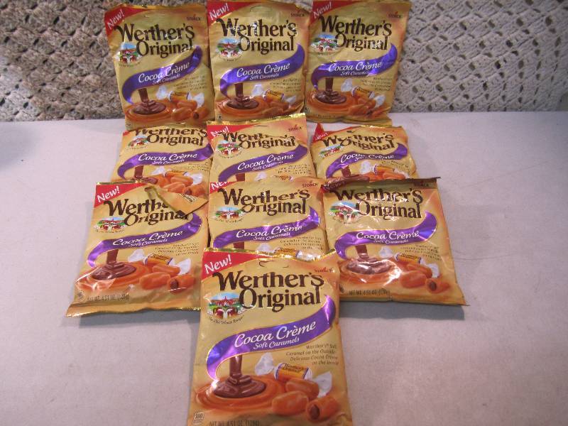 Lot of 10 Bags Werthers Original Co...