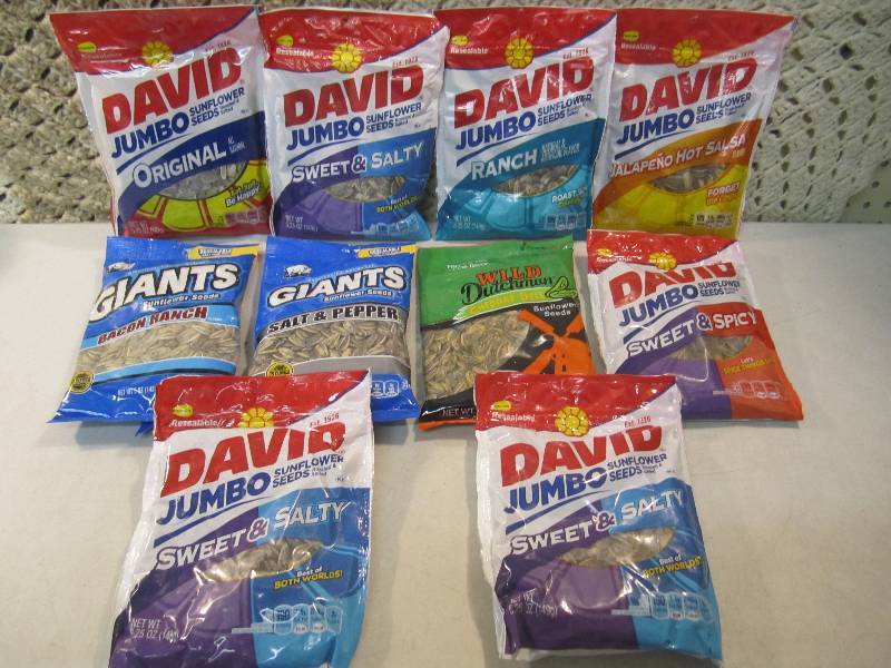 Mixed Lot of 10 Bags Sunflower Seed...