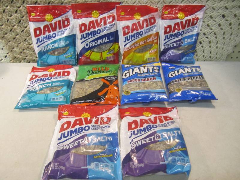 Mixed Lot of 10 Bags Sunflower Seed...