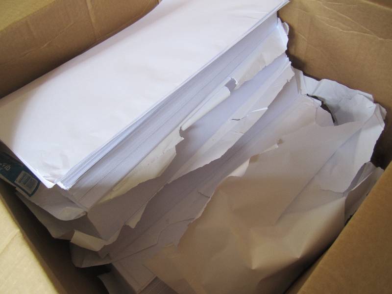 Lot of 5 Open Reams 12 x 18 Paper...