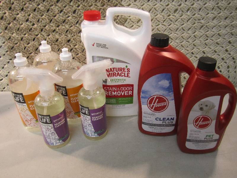 Mixed Lot of Misc Cleaners See Phot...