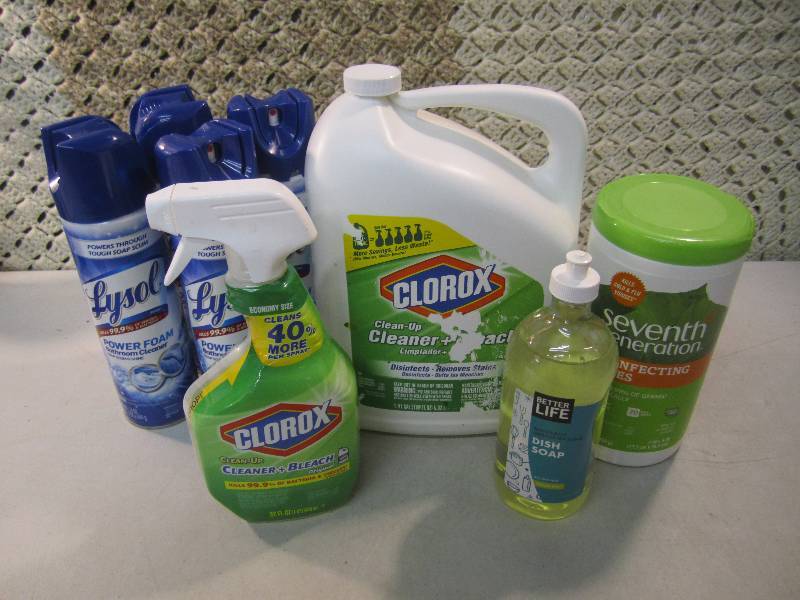 Mixed Lot of Misc Cleaners See Phot...