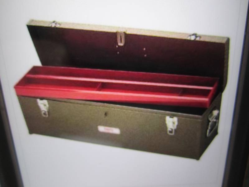 Metal 32 Tool Box with Tray 32.5 ...