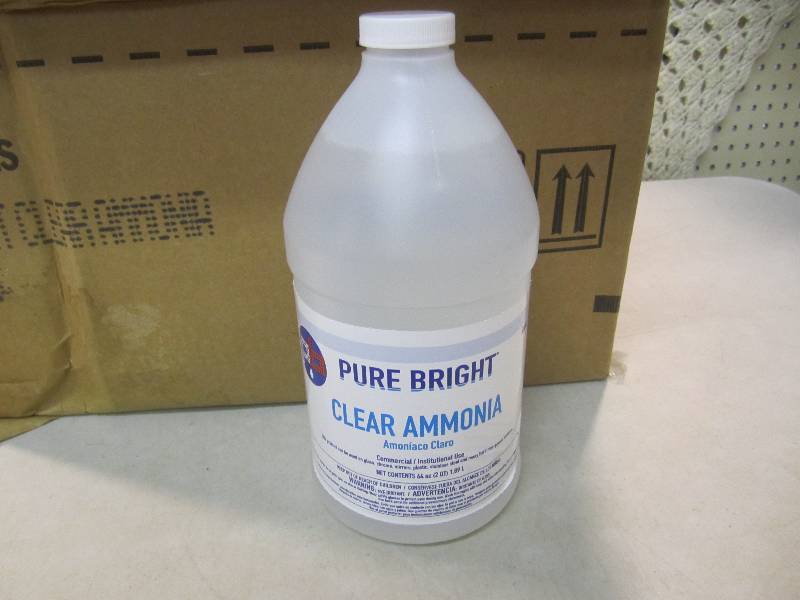 Lot of 7 Pure Bright Clear Ammonia ...