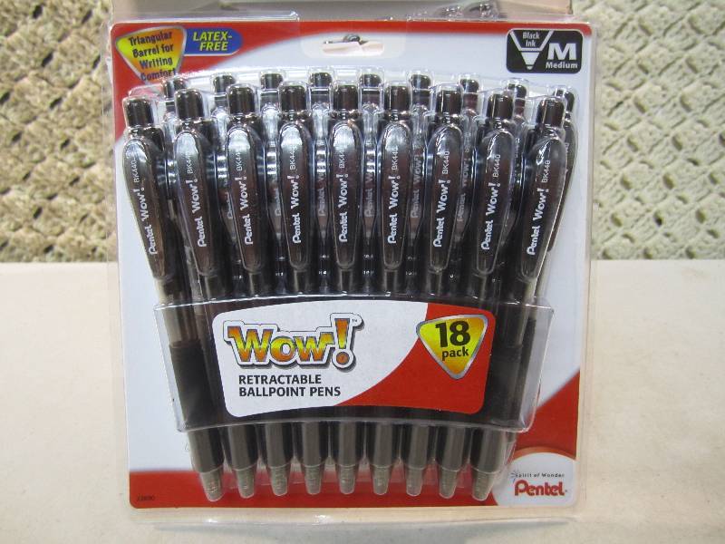 Box of 6 - 18 pack Retractable Ball...