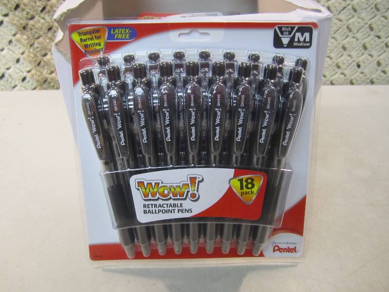 Box of 6 - 18 pack Retractable Ball...
