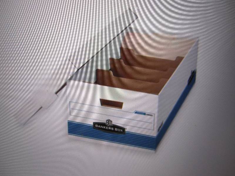Case with 10 Banker Boxes 0083201 L...