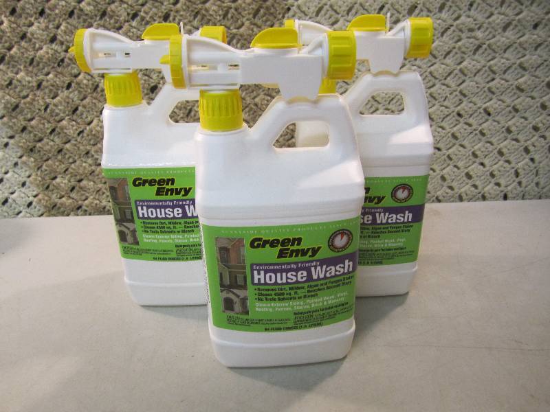 Lot of 3 Green Envy House Wash 64 o...