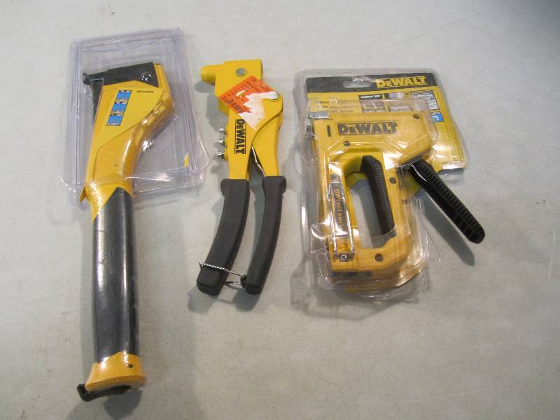 Lot of Dewalt Tools OpenDamagedMi...
