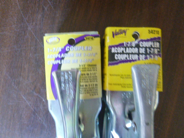 2 Valley 1 78 Ball Couplers