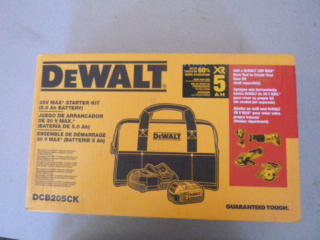 DeWalt 20V Starter Kit