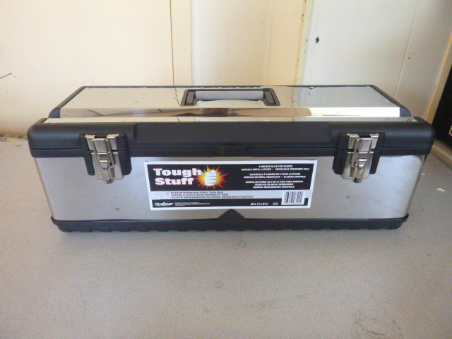 Tough Stuff PlasticStainless Steel Toolbox