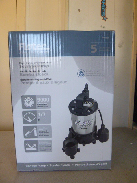 Flotel Sewage Pump