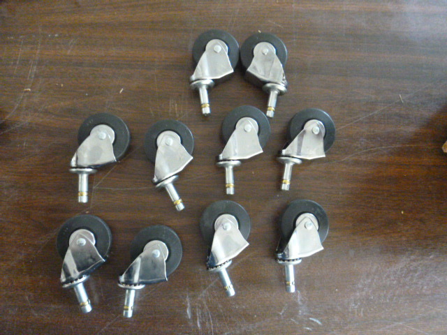 10 Swivel Casters