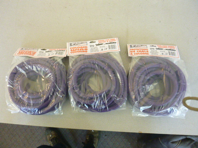 3 Fast Lane Colored Wire Coverings