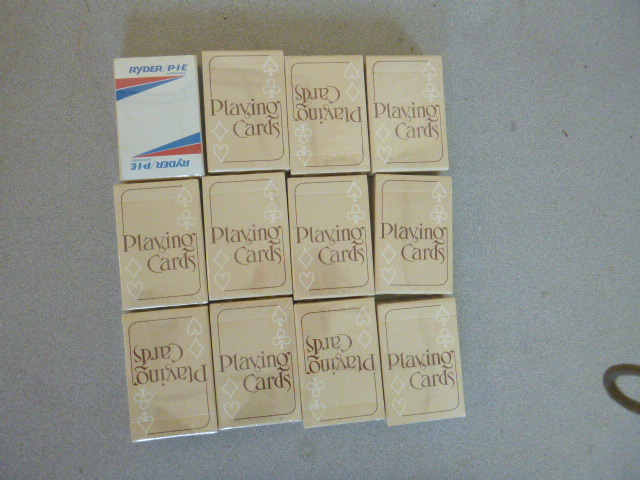 12 Decks of Playing Cards