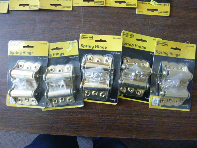 5 Packs of Project Pro Spring Hinges