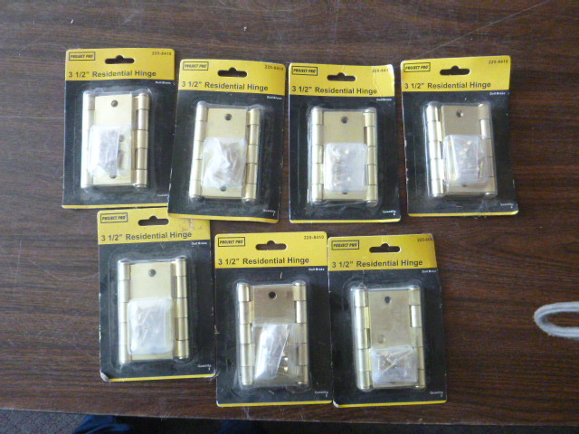 7 Packs of Project Pro 3 12 Residential Hinges