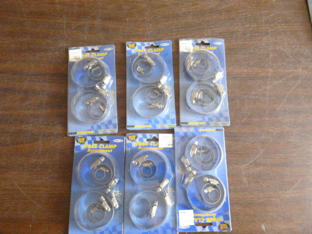6 Road Pro Hose Clamp Assortments