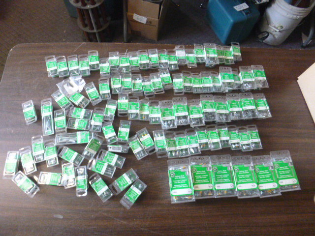 Lot of Hallow Wall Drive Anchors and Toggle Bolts