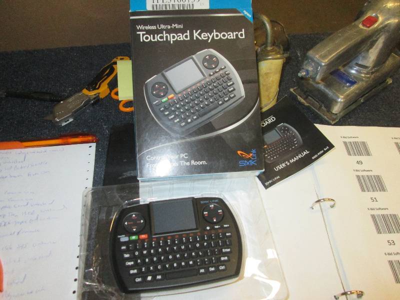 lot 49 image: touch keyboard wireless mini...