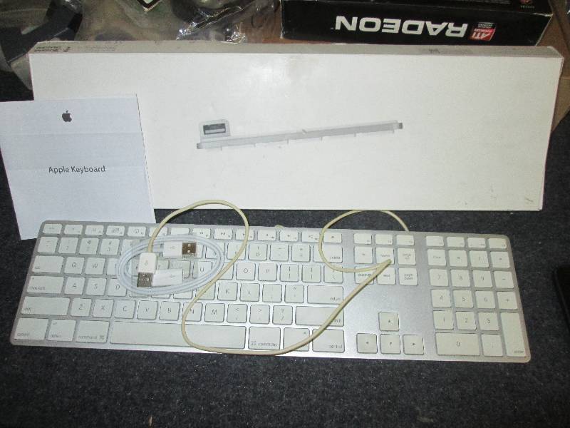 lot 55 image: apple keyboard...