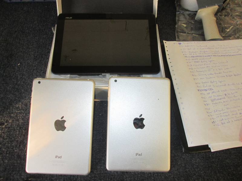 lot 73 image: lot of 3 tablets repairable special...