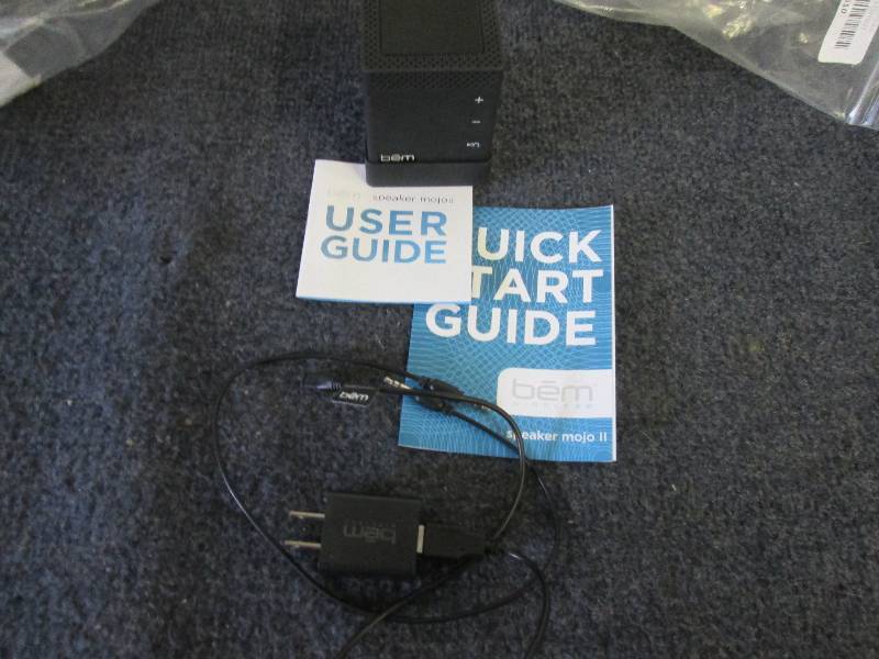 lot 111 image: BEM mojo 2 bluetooth speaker tested...
