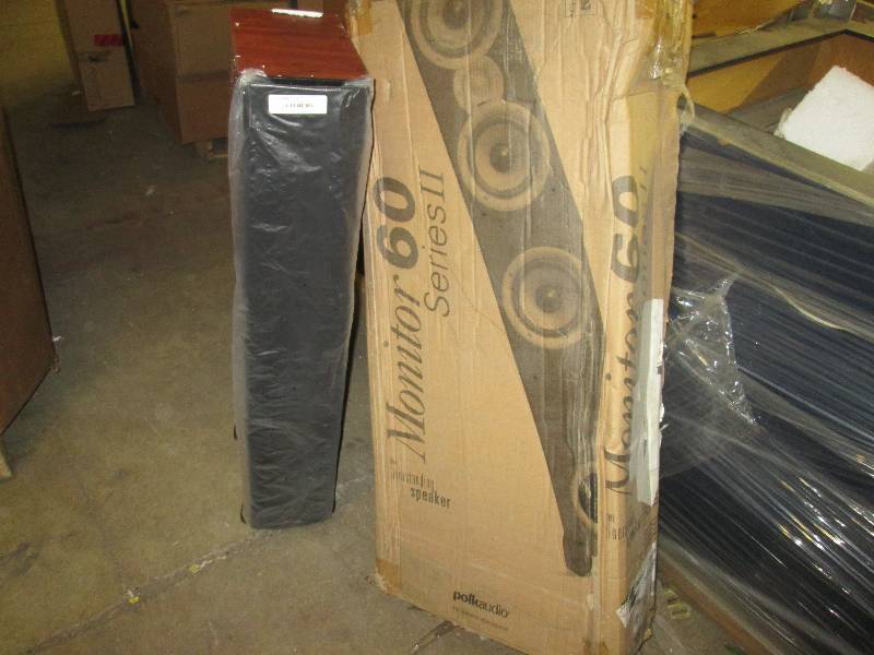 lot 129 image: polk audio monitor series tower spe...