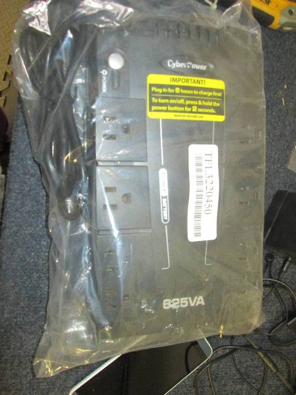 lot 136 image: cyberpower ups backup...