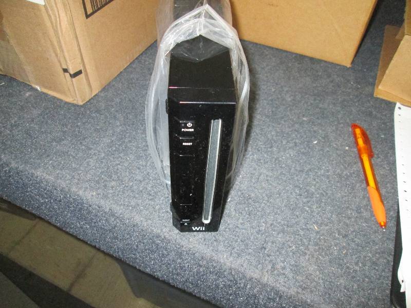 lot 149 image: WII game console black...
