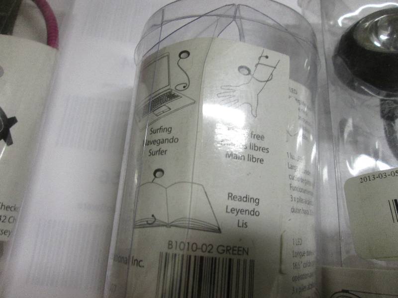 lot 166 image: lot of 3 mobile eye led light...