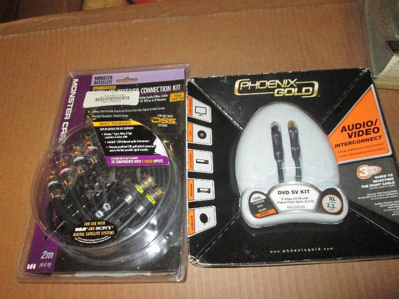 lot 167 image: monstar cable  phenix gold cable ...