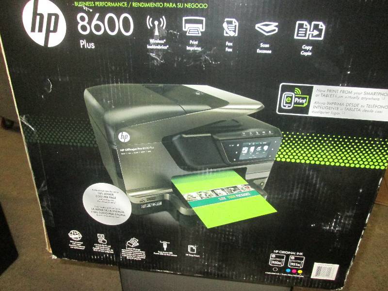 lot 174 image: HP officejet 8600 powers on...