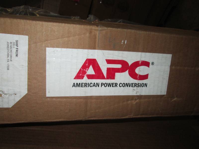 lot 181 image: APC rack bracket with adjustable ho...