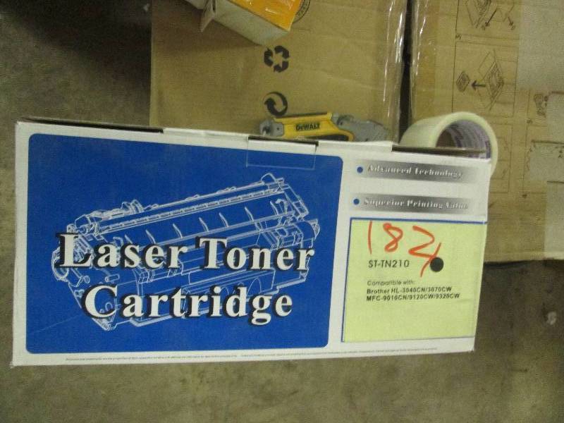 lot 185 image: laser toner cartridge...