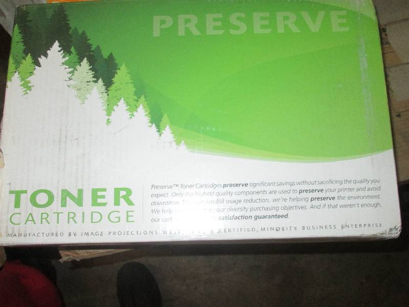 lot 187 image: preserve toner cartridge...