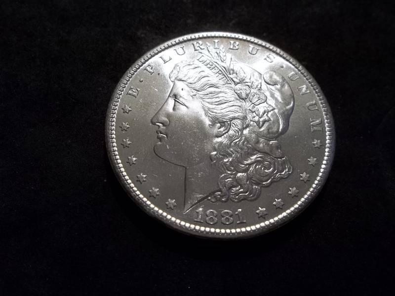 1881 S Morgan Silver Dollar