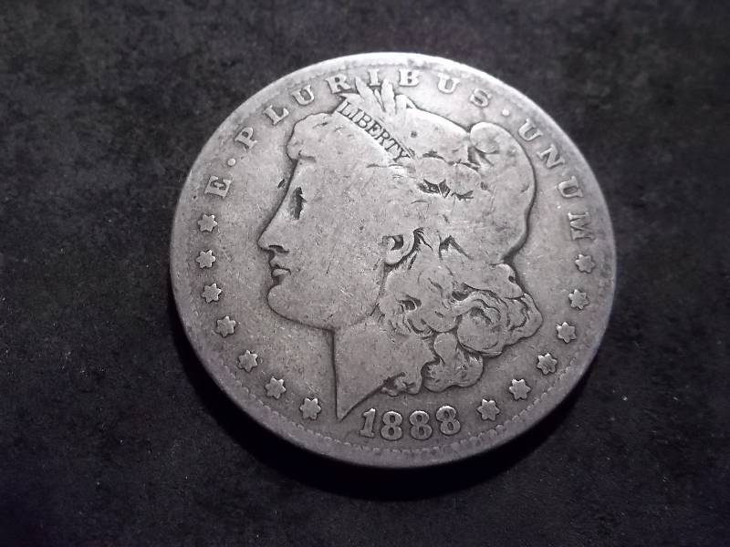 1888 O Morgan Silver Dollar