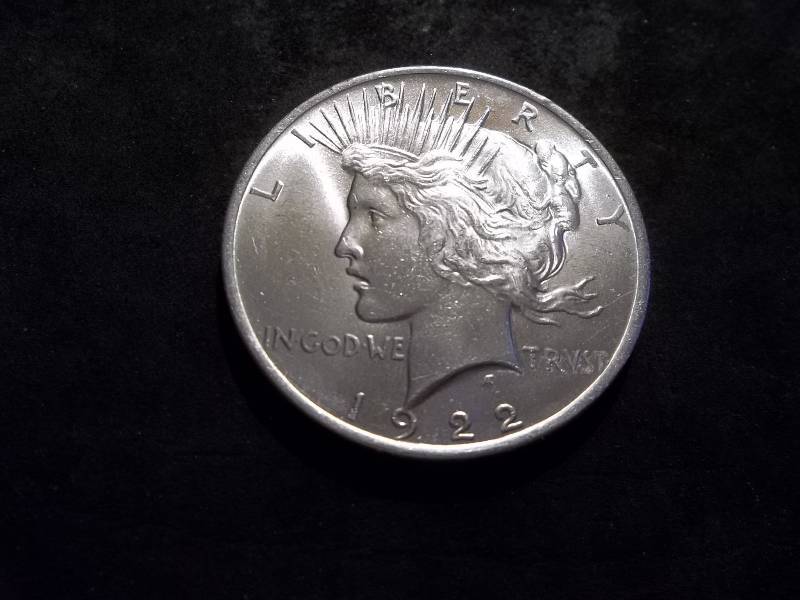 1922  Silver Peace Dollar
