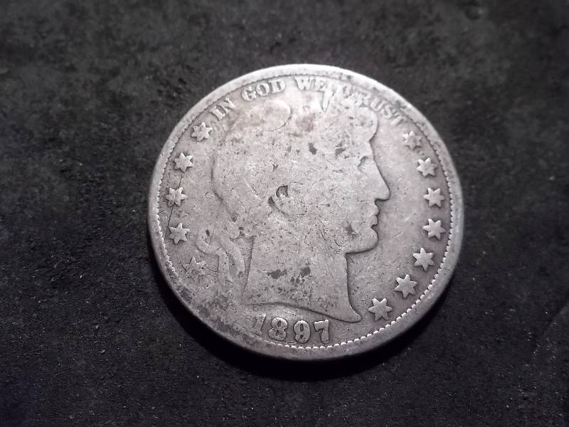 1897 Barber Half Dollar