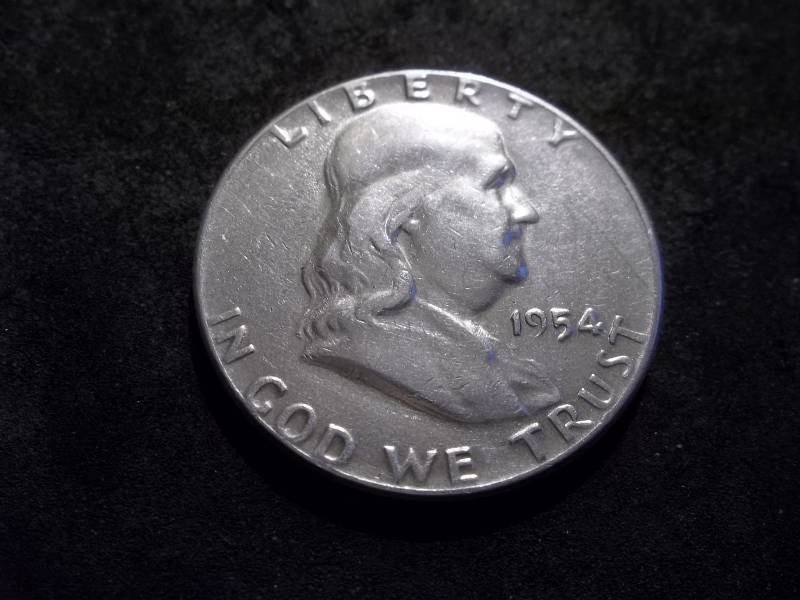 1954  Franklin Half Dollar Rare Bugs Bunny
