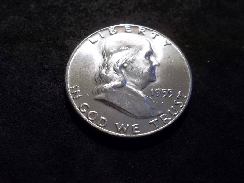 1955 Franklin Half Dollar
