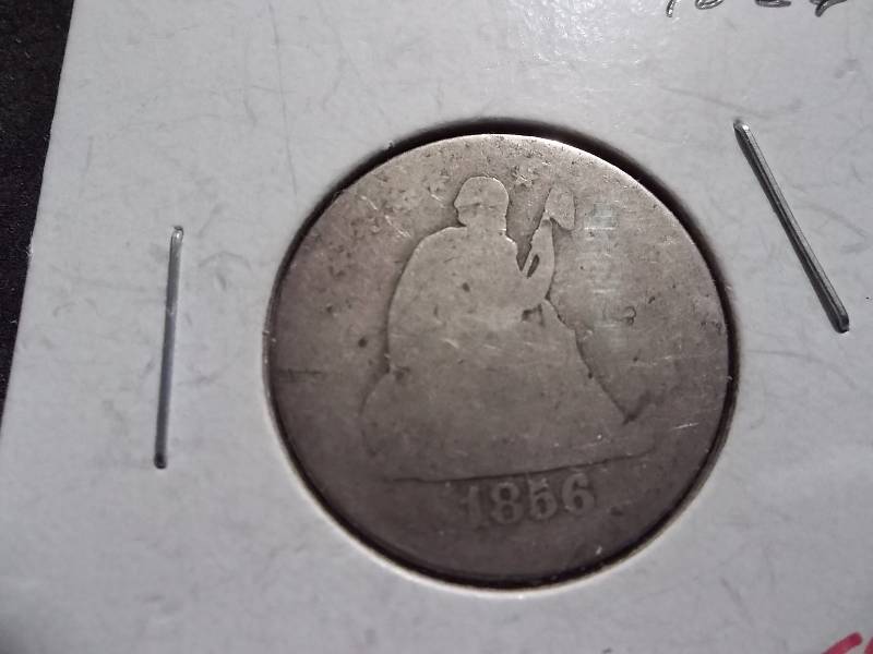 1856 Seated Liberty Quarter